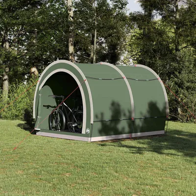   bicycle garage with roof and storage 256 x