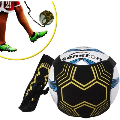 Soccer Kick Trainer, Solo Soccer Kick And Throw Training For Beginners With Adjustable Hip Strap