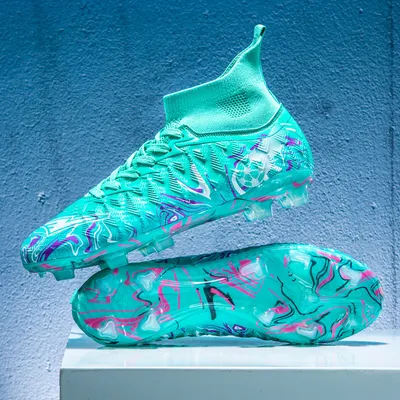 Long Spikes And Short Spikes Outdoor Grass Training Soccer Shoes
