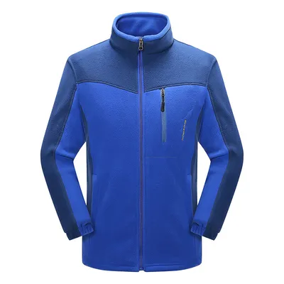 Cross-border Sources Of New Polar Fleece Warm Fleece Couple Cardigan Contrast