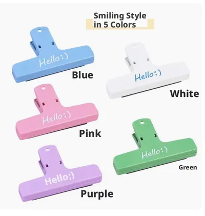 Multi-functional long tail clip-magnetic suction model-white-1 piece