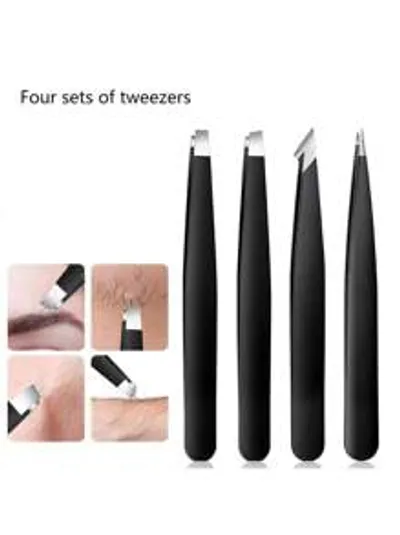 Eyebrow Clip-Black Four-Piece Set-1 Pack