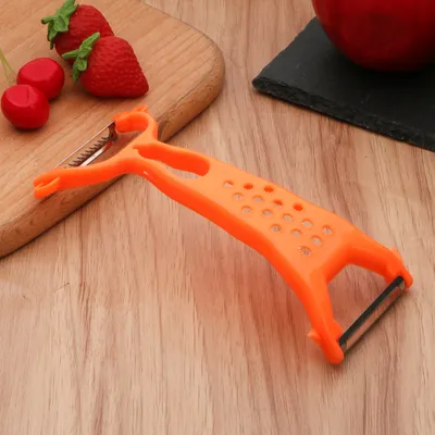 Double-ended Paring Knife-Orange Red-33g-1 pack