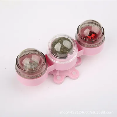 Rotating Windmill Catmint Ball-Pink-PP-1 piece