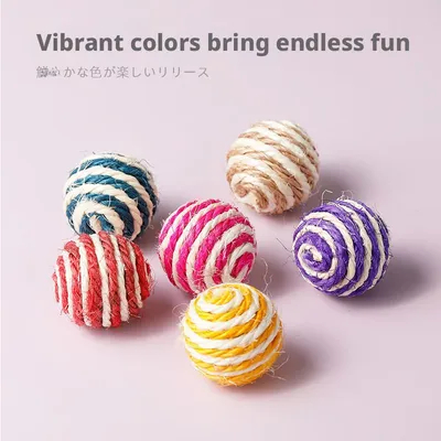 Sisal balls-random color