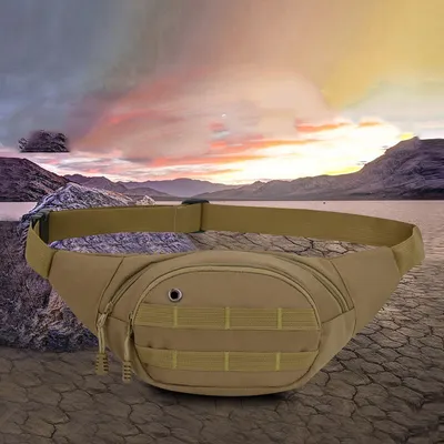  Function Large Capacity Outdoor Sports Waist Bag Camouflage Men Outdoor Pocket