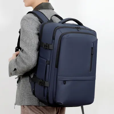 Mens Large-Capacity Backpack For Outdoor Travel And Commuting