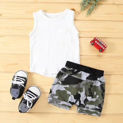 Autumn And Winter Cotton Pullover Pants Non-hooded Summer Solid Color White Vest