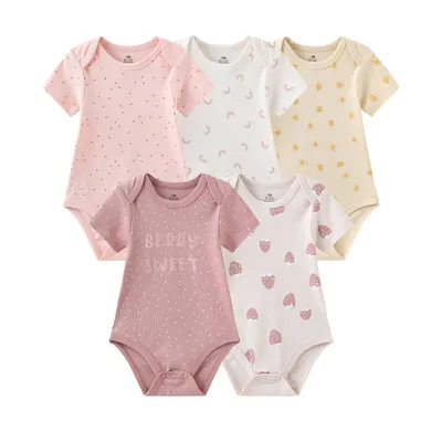 20 PCs New Baby Onesie Hat Triangular Binder Cotton Pants Suit