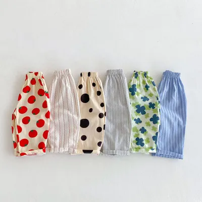 Girls Series Summer Cropped Pants