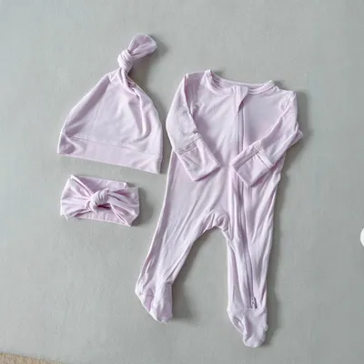 Baby Footed Zip-up Romper Onesie