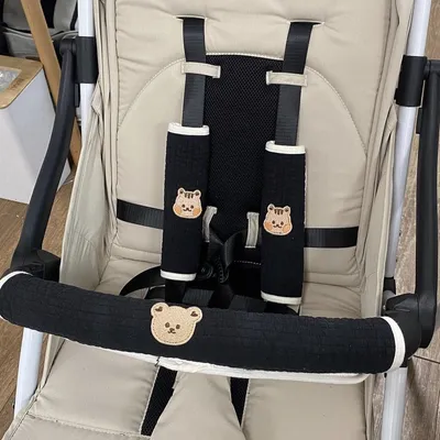 Baby Stroller Handlebar Front Armrest Protective Cover Push Cart Accessories