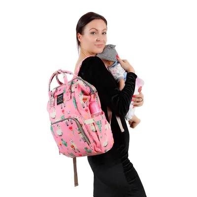 Baby Stroller Bag, Mummy Bag, Multi-function Portable Backpack