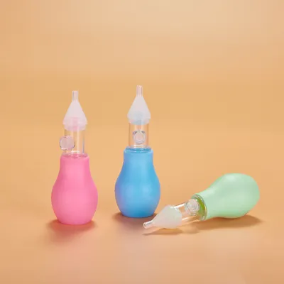 Anti-backflow nasal aspirator