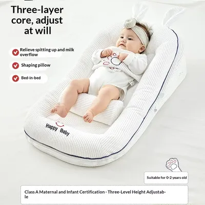 Infant Anti-reflux Inclined Wedge Pillow Mid-bed Wedge Pad