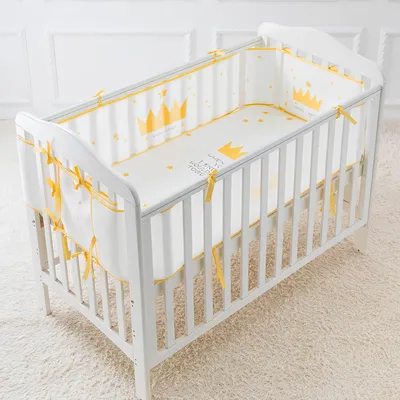 3D Sandwich Mesh Breathable Universal Baby Anti-collision Child Bed Surround