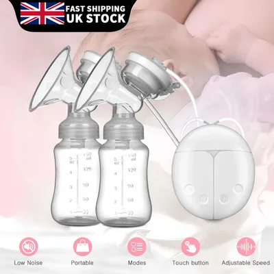 Automatic Double Electric Breast Pump And  Lid & Nipple Kit & Efficient Breastfeeding Pump