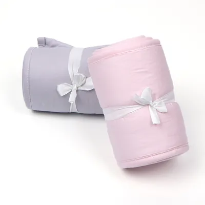 Baby Anti-bite Solid Color Bed Fence Anti-collision Strip Cover