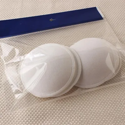 Pregnant women leak-proof film thickened chest pad washable towel cloth anti-overflow breast pad