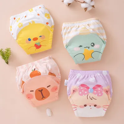 Baby's Diaper Underwear Pure Cotton Washable Ring Baby Diapers