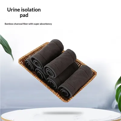 Bamboo Charcoal Fiber Washable Diaper Changing Pad For Babies And Toddlers