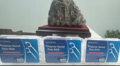 Disposable dental floss-white-PP-50 pcs-1 box