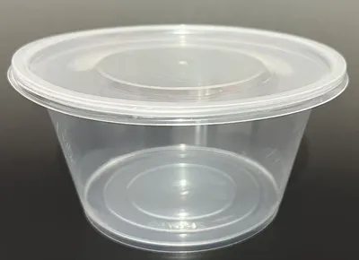 Disposable crisper-transparent-plastic-1000ml-4 pcs