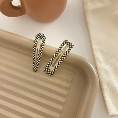 Black And White Checkerboard BB Clip