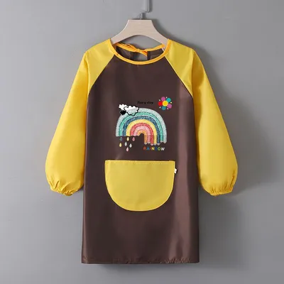 Baby Painting Overclothes Breathable Bib Apron