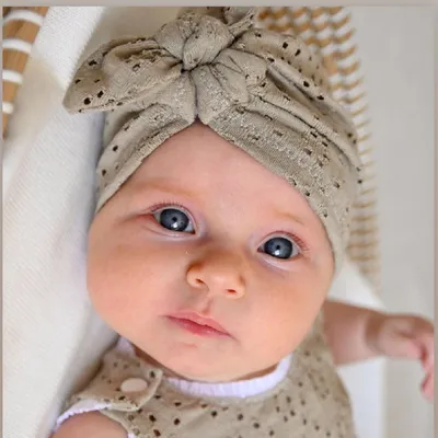 Baby Spring And Autumn Hollow Breathable Indian Hat