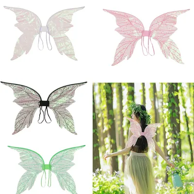 Angel Elf Dress Up Fairy Wings Women's Clothing