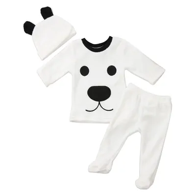 Autumn And Winter Flannel Baby Suit