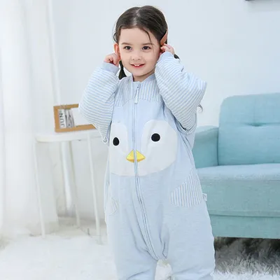 Anti-kick Quilt For Baby Sleeping Bag With Split Legs