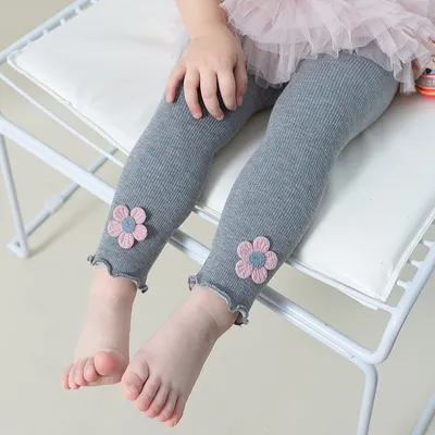 Autumn And Winter Girls Trousers Thickened, Sanded Fabric Thin Pantyhose