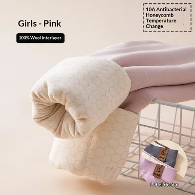 Winter Thickened Warm Keeping Pants For Children