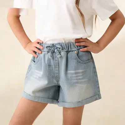 Girls Summer New Casual Denim Jeans