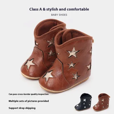 Baby Booties Thermal Soft Soled Non-slip Toddler Shoes