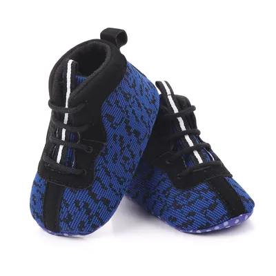 3-color Casual Lace-up Soft-soled Baby Toddler Shoes