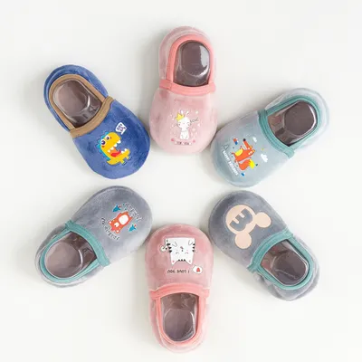 Baby Autumn And Winter Plus Velvet Thick Toddler Socks
