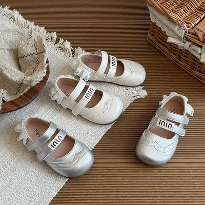2026 Spring Cute Girls Princess Shoes, Toddler Kids Loafers, Fashion Mary Jane Flats For Little Girls