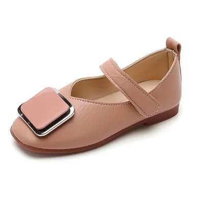 All-match Retro Soft-soled Girls Small Leather Shoes