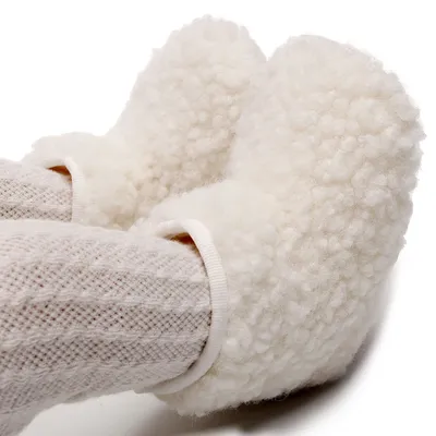 Baby Toddler Fleece-lined Cotton Boots Thermal Baby Shoes