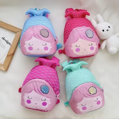Children's Nylon Cartoon Casual Backpack