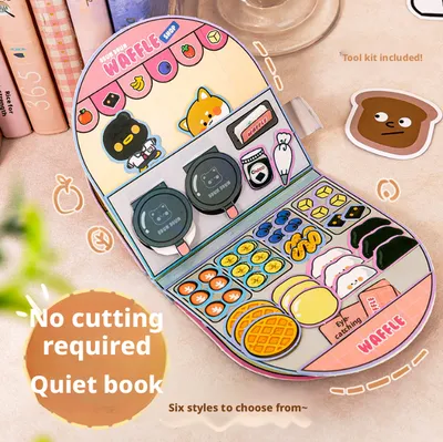 Quiet Book-Self-service snack bar-1 book