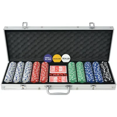   Poker Set with 500 Chips