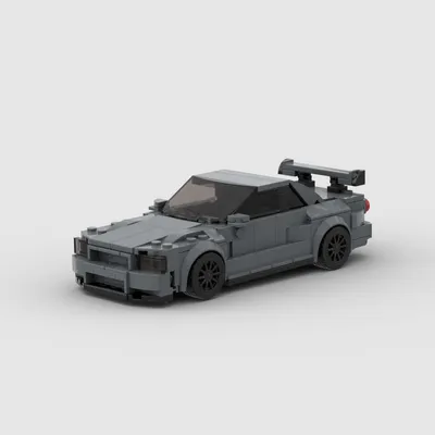 325PCS Sports Car MOC Building Blocks Skyline