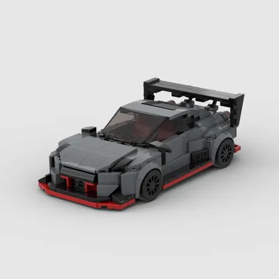 429PCSSports Car MOC Building Blocks Skyline