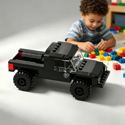 85PCS DIY Building Bricks For Kids And Adults Toyota Hilux