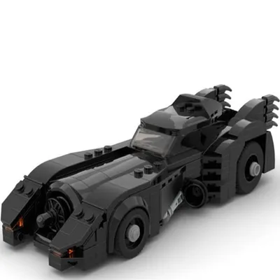 1989 Batmobile Building Block Model Car Toy