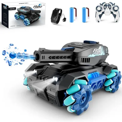 DE  Y1 RC Tank Shooting Gesture Sensing Rc Stunt Car With Light Music